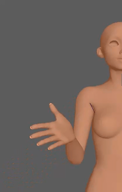 New and improved hands.